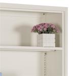 Office Furniture Metal Book Storage Shelf 0.5mm~1.2mm Thickness H1850mm