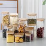 1000ml Airtight Borosilicate Glass Food Storage Jars