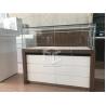 Buy cheap 500*500mm Glass Jewelry Pedestal T5 LED Lockable Jewelry Vitrine Display from wholesalers