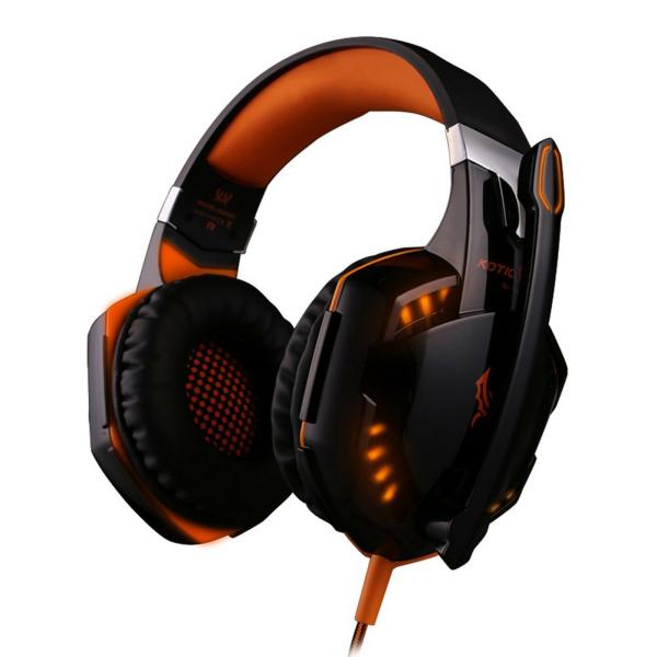 Buy cheap KOTION EACH G2000 100mA 2.2kohm Deep Bass Gaming Headset from wholesalers