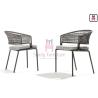 Buy cheap Aluminum 0.38cbm PE Rattan Waterproof Cushion Chair 61*55*H80cm from wholesalers