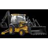 Buy cheap Synchromesh Mechanical Shift Tractor Backhoe Loader for Road Construction from wholesalers