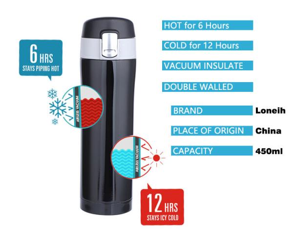 Buy cheap 15oz Travel Coffee Flask from wholesalers