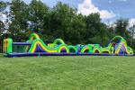 Commercial Outdoor Inflatable Obstacle Courses Challenge Inflatable Party Games