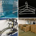 Dry cleaner 1.9mm Laundry Wire Hanger Customized Color Electrostatic Spraying