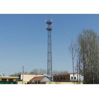 Buy cheap 3 Legged Tubular Mobile Communication Tower , Outer Ladder Mobile Tower Antenna product