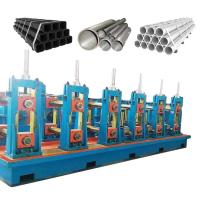 Buy cheap 450kw OD 38.1-114mm ERW Tube Mill Line Square Pipe Making Machine product