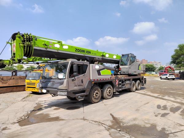 Buy cheap 4 Shaft Number Used Engineering Construction Machinery Zoomllion Truck Crane of 35ton from wholesalers