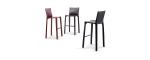 Leather Upholstery Mario Bellini Cab Armchair , Multi Color Bellini Bar Stool