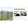 Buy cheap 2.4m X 2.4m SHS 65mm Tube Black Garrison Garden Fence Panels Security Spear Top Tubular Steel Fencing from wholesalers