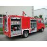 Buy cheap ISUZU Small Fire Truck with 2000 Liters Liquid Tank and Double Row Cabin from wholesalers