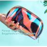 Buy cheap Eco Beauty Holographic Travel Cosmetic Bag,Makeup Bag PVC Holographic Laser Clear Transparent Women Cosmetic Bag handy from wholesalers