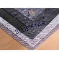 Buy cheap Powder Coated Black Stainless Steel Woven Wire Mesh Mosquitoesprotecttion Door / product