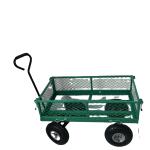 17KGS Capacity Steel Mesh Garden Cart Rust Prevention Long Lasting For Warehouse