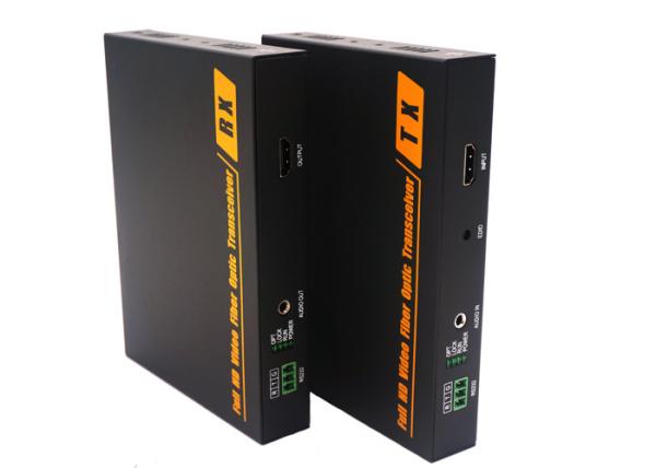 1080P Resolution Fiber Optic HDMI Extender 20km IR Control With 5.4Gbps-10.2G