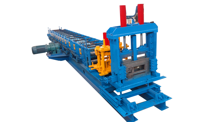 SGS CZ Purlin Roll Forming Machine 16 - 18 Stations Roll Forming Machine For Purlin
