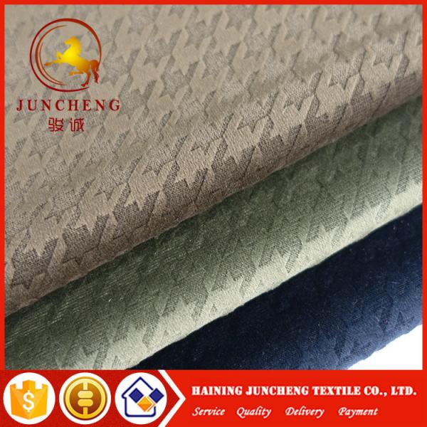 Buy cheap High Quality 100% polyester Houndstooth fabric polyester knit fabric from wholesalers
