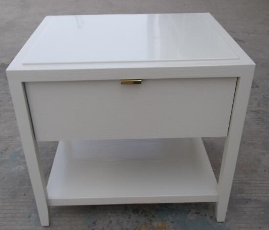 Buy cheap Wooden 5-star hotel furniture stone top night stand/bed side table NT-0012 from wholesalers
