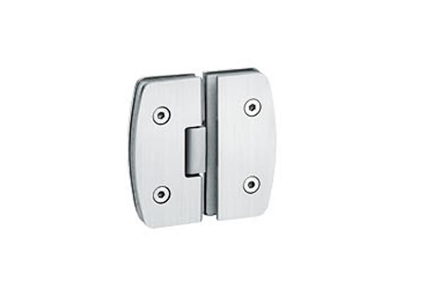 Buy cheap 180 Degree Glass Frameless Shower Hinges , Smooth Surface Shower Screen Door Hinges from wholesalers