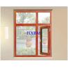 Buy cheap European Standard Wood Aluminium Windows 70mm Frame 15mm Thick Nature Wood from wholesalers
