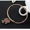 Buy cheap Charms Fashion Diamond Jewelry adjustable stainless steel bangle bracelet from wholesalers
