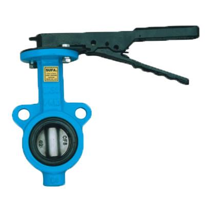 Buy cheap DN65 Industrial Water Butterfly Valve Sewage Wafer Style Butterfly Valve from wholesalers