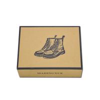 Buy cheap Luxury Corrugated Shoe Boxes With Custom Logo CE FSC IOS9001 Approval product