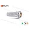 Buy cheap Compatible Straight Circular Push Pull Connectors High Reliability For OD 4.2-5.2mm Cable from wholesalers