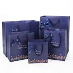 Customized Fashion Shopping Bag Take Away Food Bag Brown Kraft Clothing Paper