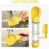 Buy cheap Multifunctional 2 In 1 Dog Portable Puppy Water Bottle With Food Box Shovel Garbage Bags from wholesalers
