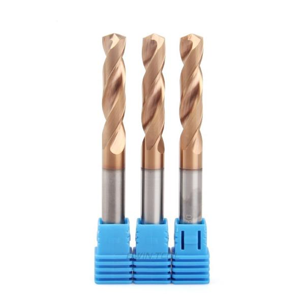 Buy cheap 3D Steel Tungsten Tipped Drill Bit Inner Cooling Solid Carbide Twist Drill from wholesalers
