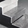 Buy cheap Natural Marble Stair Steps Stone Wall Floor Indoor Modern Design Grey Stair Slab from wholesalers
