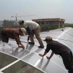 Transparent 8mm Hollow Twin Wall Polycarbonate Sheet / PC Hollow Sheet /