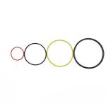 Custom Silicone Rubber Cutting Service Rubber Sealing Rings With Abrasion