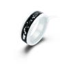Buy cheap Personalized Engraved Meteorite Wedding Band Modern Meteorite Couple Rings from wholesalers