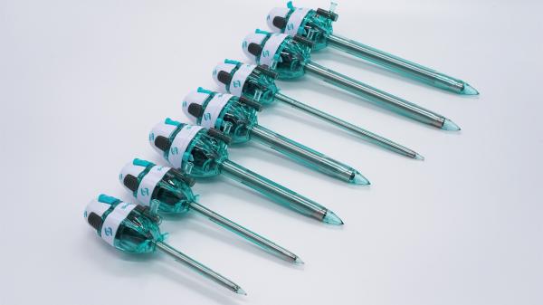 Buy cheap Visible Tip Steel Tube Optical Trocar with Plastic Cannula 5/10/12*75/100/150mm Surgsci from wholesalers