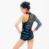 Buy cheap Full Sequin Lace One Sleeve Leotard Asymmetric Jazz Tap Costumes For Children from wholesalers