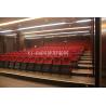 Buy cheap Standard Size Red Frabic Movie Theater Chairs / Stadium Theater Seating from wholesalers