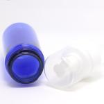 Mousse / Cleansing Foam Treatment Pump Bottles , Blue Chemical Resistant Spray