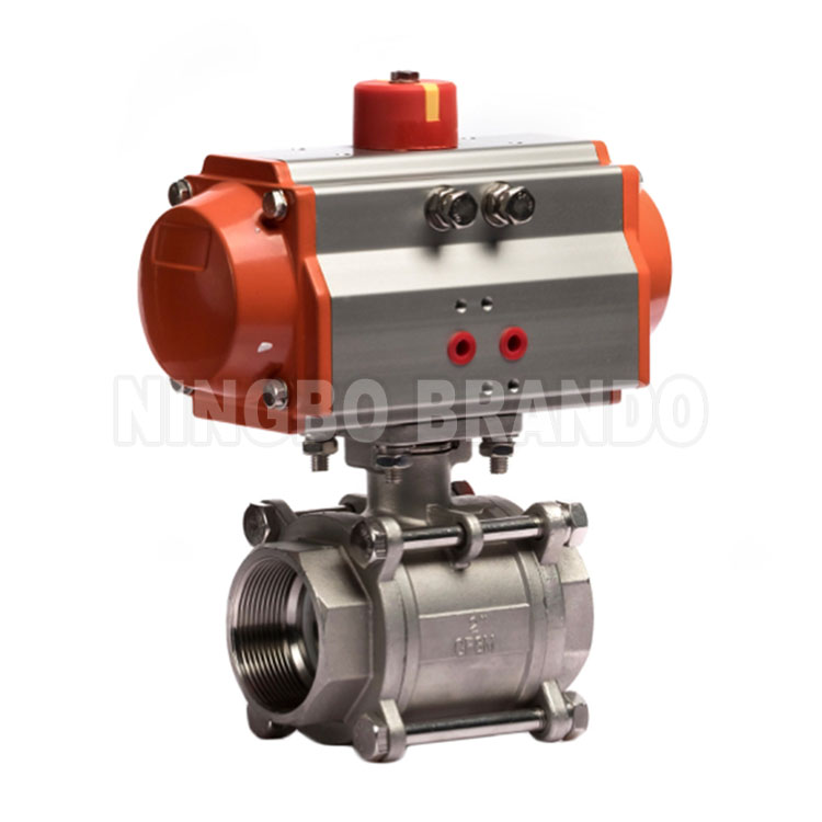 Pneumatic Ball Valve APL-410N Explosion proof Limit Switch Box Valve Position Monitor