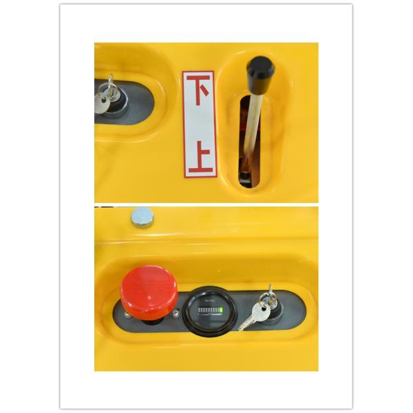 2 Ton 2000kg Stacker Lift 3m 3.5m 4m Semi Electric Pallet Forklift Truck