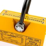 Permanent 1 Ton Lifting Magnetic Permanent Magnet Lifter For Stacking