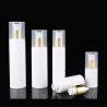 Buy cheap 15ML 30ML 50ML 80ML 100ML white plastic gold pump airless pump bottle from wholesalers