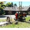 Buy cheap 557rpm Trailer Mounted 200m Portable Well Drilling Rig from wholesalers