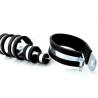 Buy cheap Galvanized Steel High Strength Tube Pipe Clamp Rubber Loaded Coated Metal Hose Clamps from wholesalers