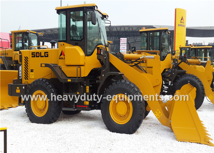 2m3 LG938L Wheel Loader / Payloader ROPS Cab Air Condition Pilot Contol SDLG Axle