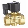 Buy cheap 24VDC Brass Electric Water Solenoid Valve 2 Way Zero Differential Pressure from wholesalers