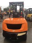 4 Wheel Used Diesel Forklift Truck , 5 Ton Diesel Operated Forklift 2013