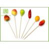Buy cheap Fruit Decorative Food Toothpicks New Style Christmas Fruit Skewers 15cm Size from wholesalers
