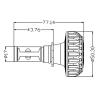 Buy cheap BB-3SHL-P13W-CR-2200LM from wholesalers
